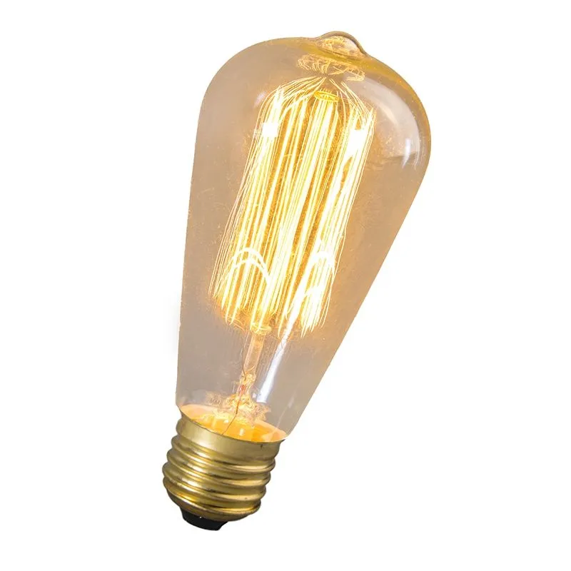 Ampoule tube Goldline Rustika ST64 240V 40W E27
