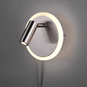 Applique LED Jordan Nickel mat - Trio Leuchten