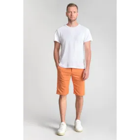 Bermuda short JOGG orange Ward en coton | 3 Suisses