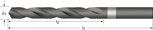 Dormer A1001/4 Foret à métal 1/4" x 63mm x 101mm acier haute vitesse