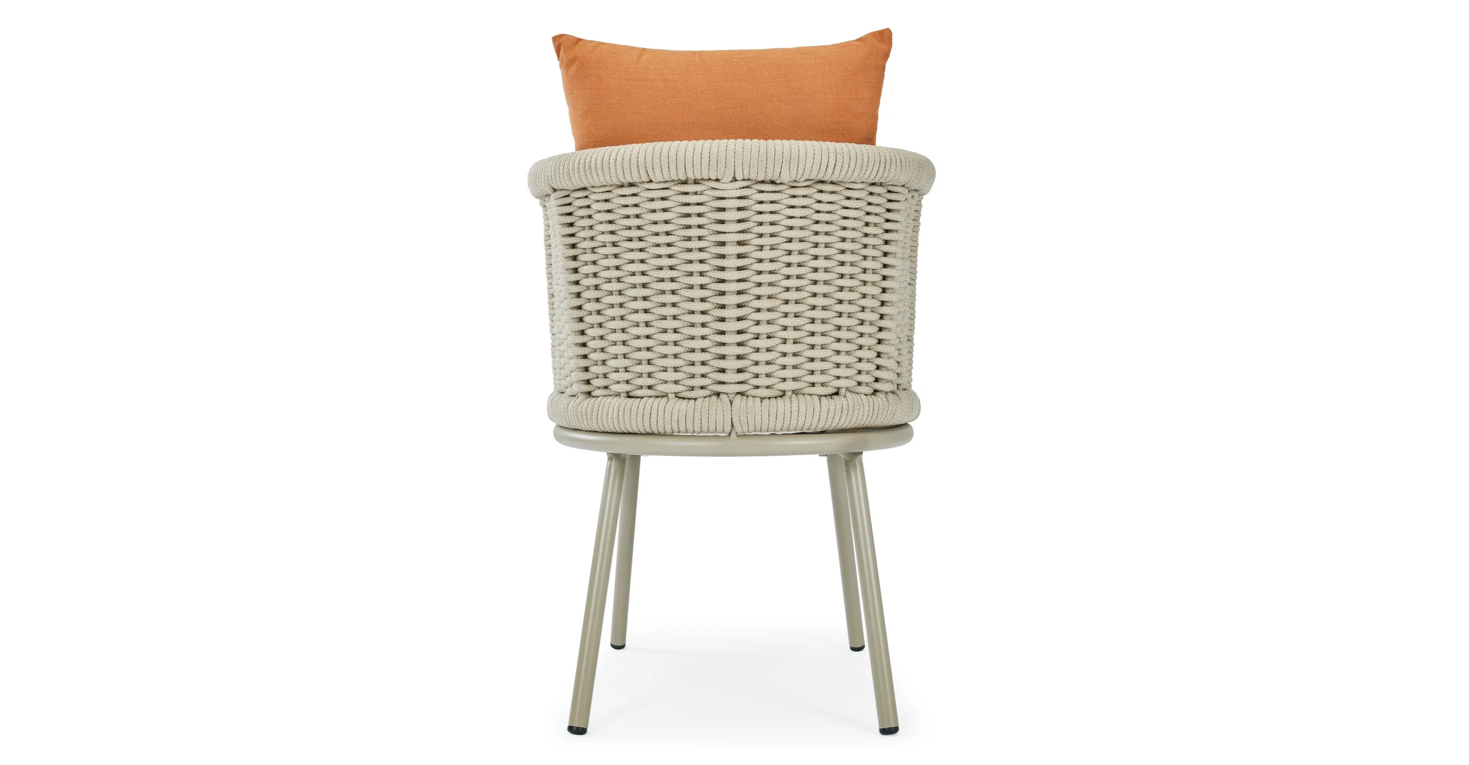 Ensemble 4 chaises + table outdoor FLORENTINO + DARY métal taupe + acacia 