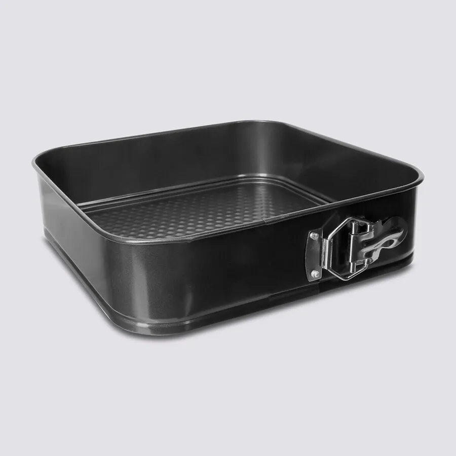 Moule carré démontable métal, 26cm