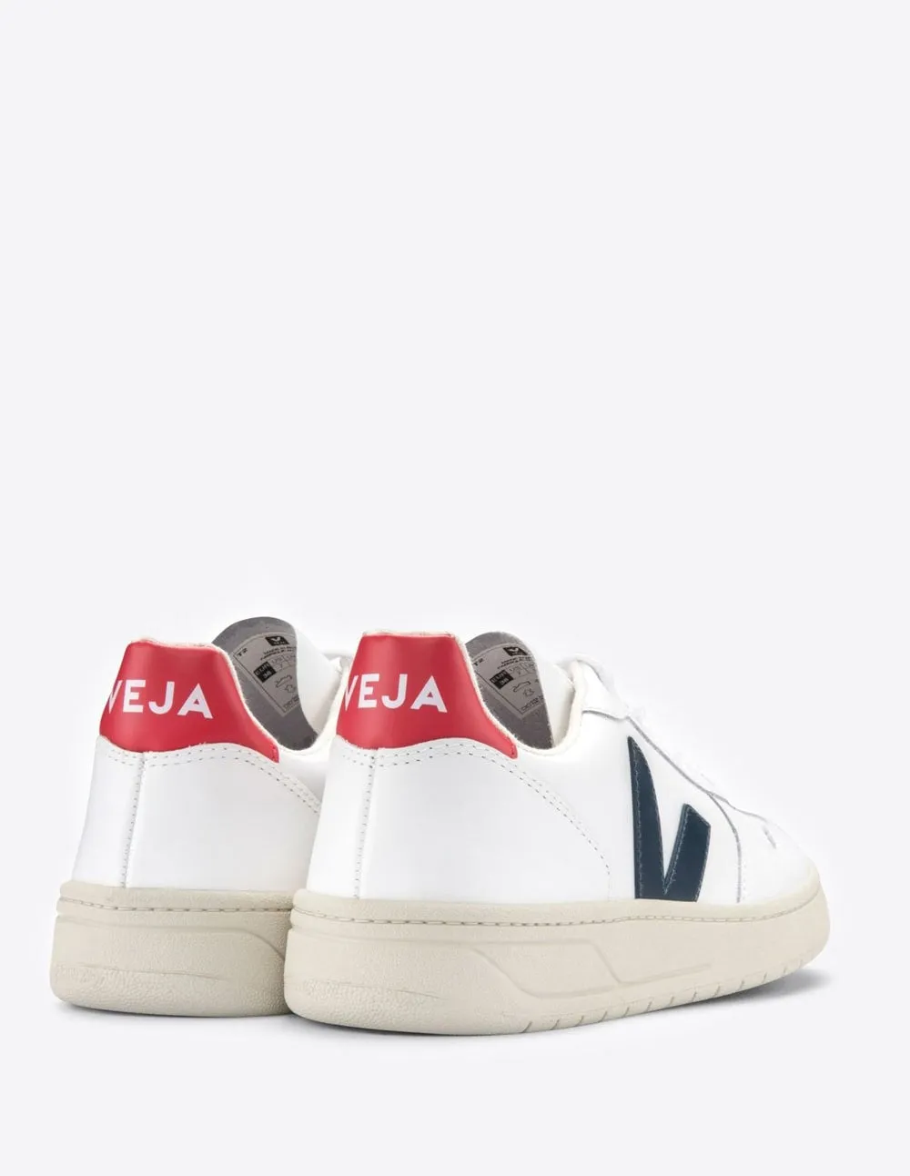 Veja V-10 Leather Blancas Y Azules Unisex