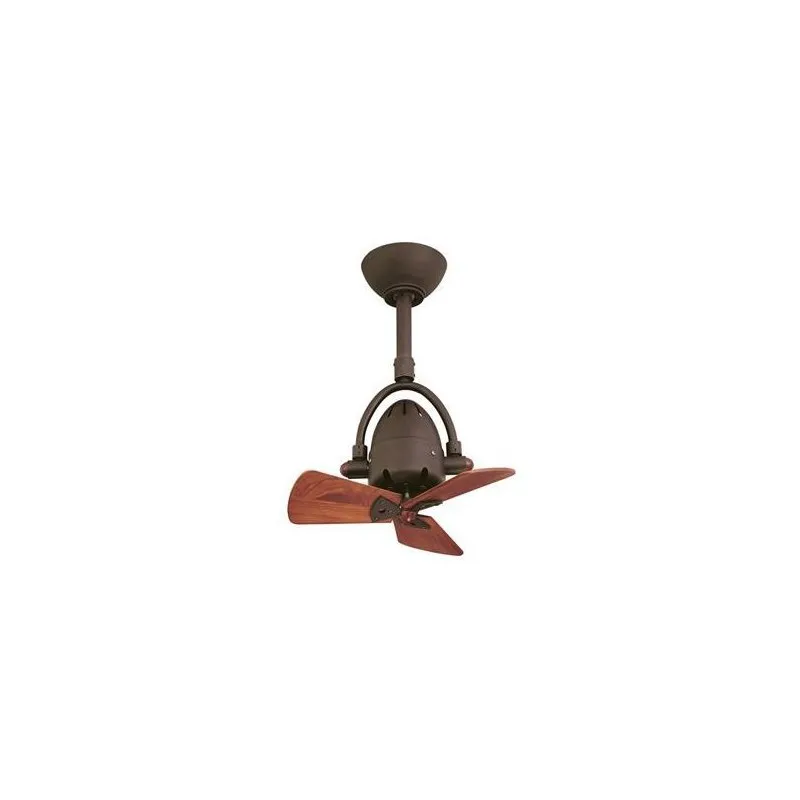 Ventilateur de plafond Diane 40cm Bronze Acajou